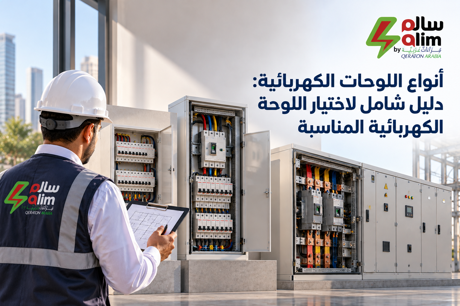 انواع اللوحات الكهربائية