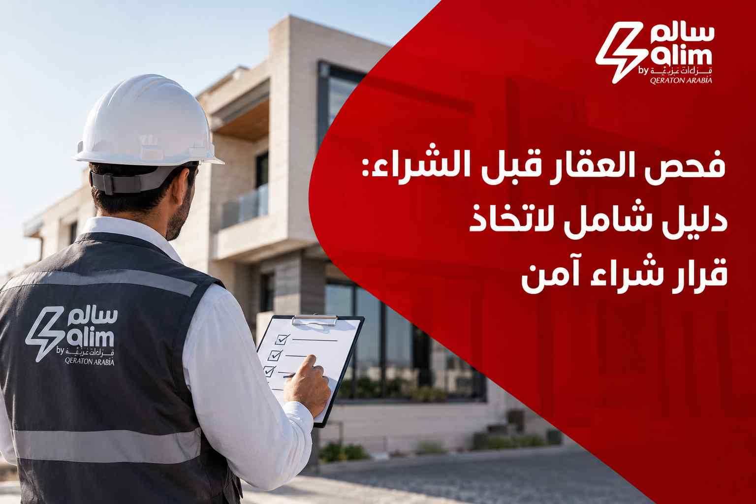 فحص العقار قبل الشراء