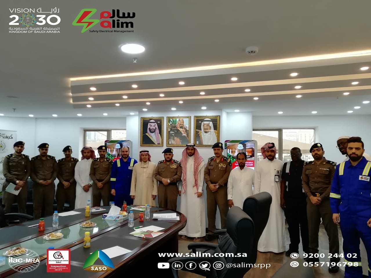 مدير الدفاع المدني بمنطقة مكة يدشن مبادرة سلامة التمديدات الكهربائية